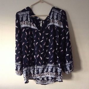 Beautiful Elephant Boho Vibe Blouse